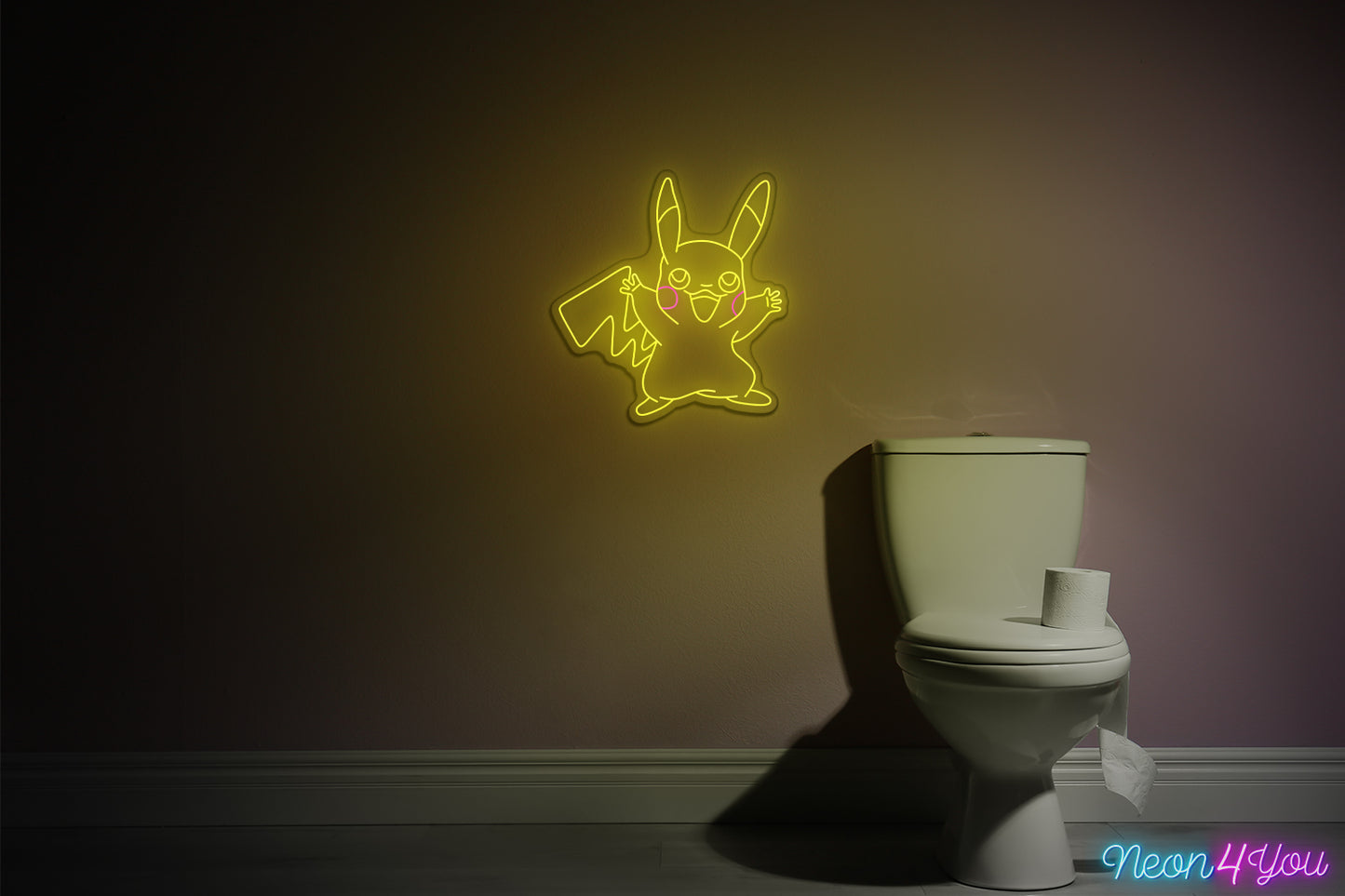 Pikachu heureux